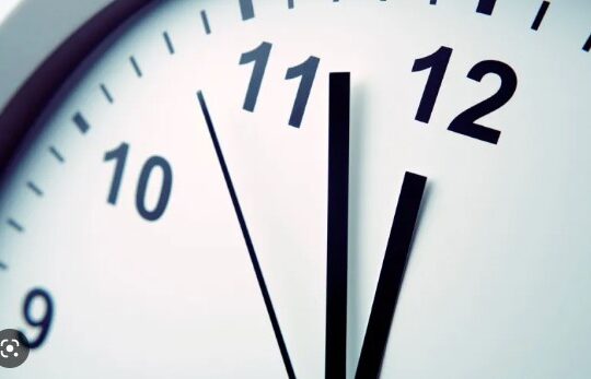 Este sábado es el cambio de hora: Retrase una hora a las 23:59