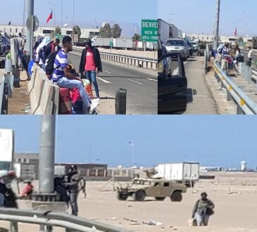 Línea de la Concordia convertida en lugar de máxima tensión provocada migrantes ilegales