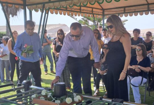 Descansa en su tierra y con el cariño de su gente Julio Urqhuart