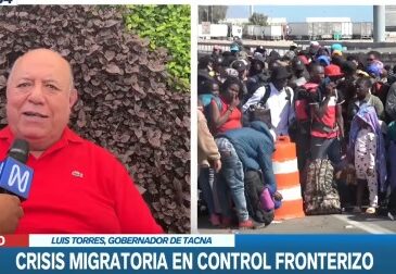 Gobernador de Tacna: “Ayudémonos como países hermanos en la grave crisis migratoria”