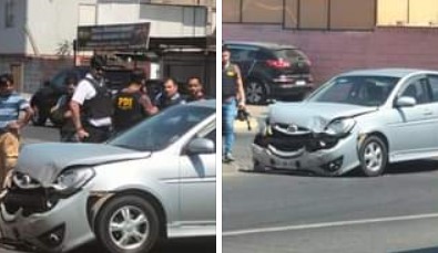 Tenía un requerimiento y entró en crisis de pánico: Huyó, fue perseguido y chocó