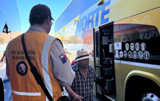 Intensa fiscalización para evitar accidentes en rutas nacionales y hacia países vecinos