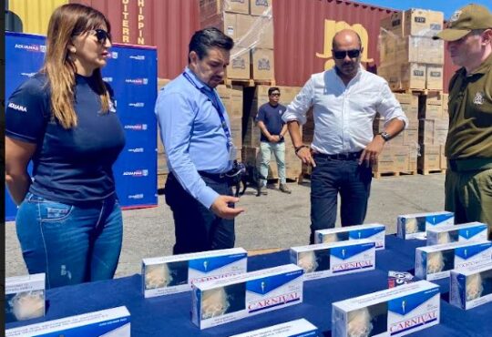 Aduanas incautó tres camiones con cigarrillos coreanos en Chungará