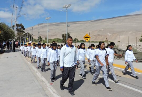 Comunidades de Chaca y Caleta Vítor celebraron en grande los 41 años de su Escuela