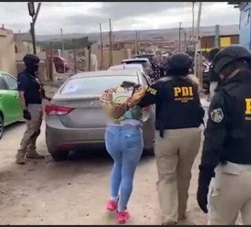 Tercer KO al Tren de Aragua: PDI allanó 31 casas en sector Cerro Chuño