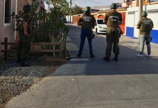 El OS9 de Carabineros capturó a peligroso trío de prófugos de la justicia