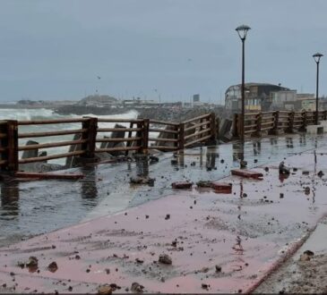 Fuertes marejadas provocan daños en El Laucho, La Lisera, El Alacrán, Chinchorro y Anzota