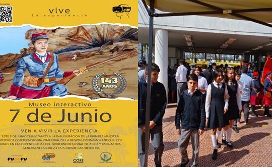 Llaman a visitar el Museo Interactivo 7 de Junio en la explanada del Gobierno Regional