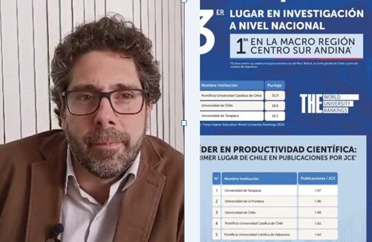 Rodrigo Ferrer Urbina: “Desarrollamos investigación con impacto mundial”