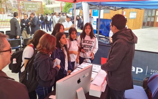 Gobernador marítimo valoró la participación de Inacap en Feria Marítima