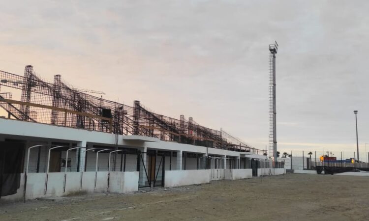 Respiro de alivio para el deporte del sector norte: Después de 6 meses reinician obras del Estadio