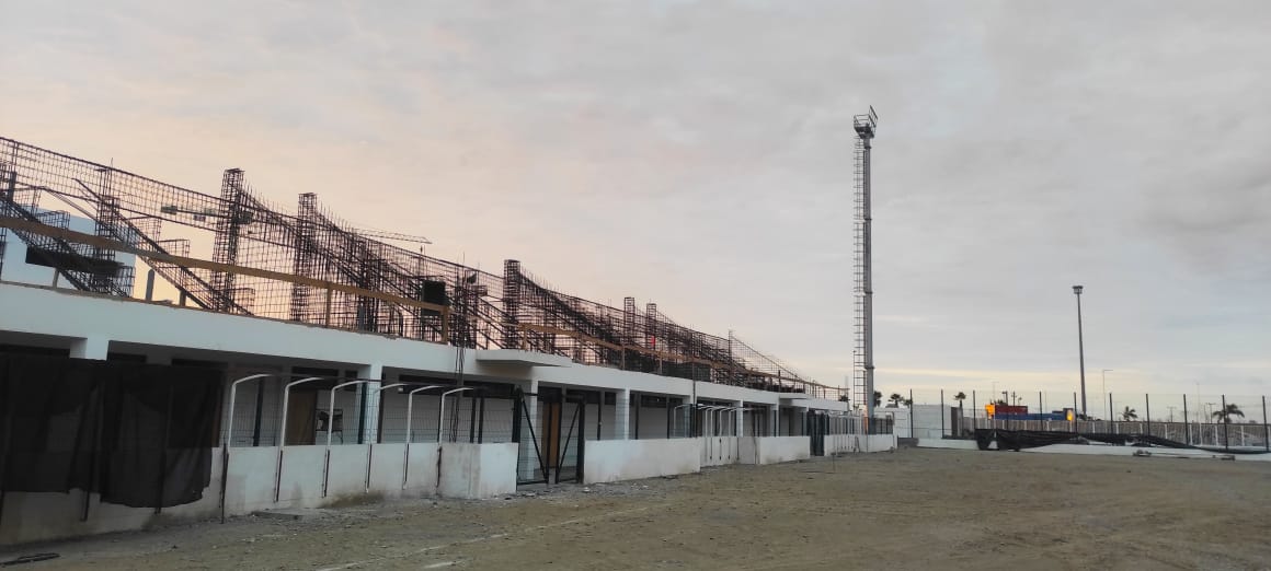 Después de 6 meses de paralización retomarán trabajos en el estadio del Sector Norte