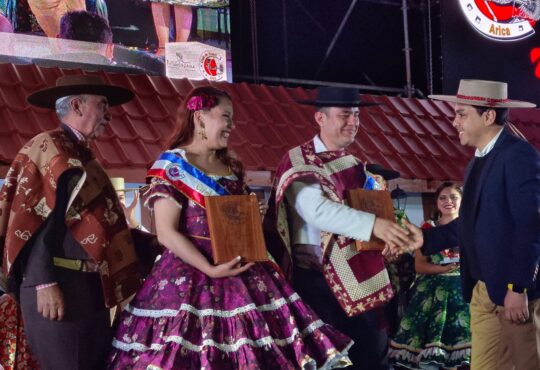 Pareja de la región de La Araucanía  ganó el Campeonato Nacional de Cueca de Arica