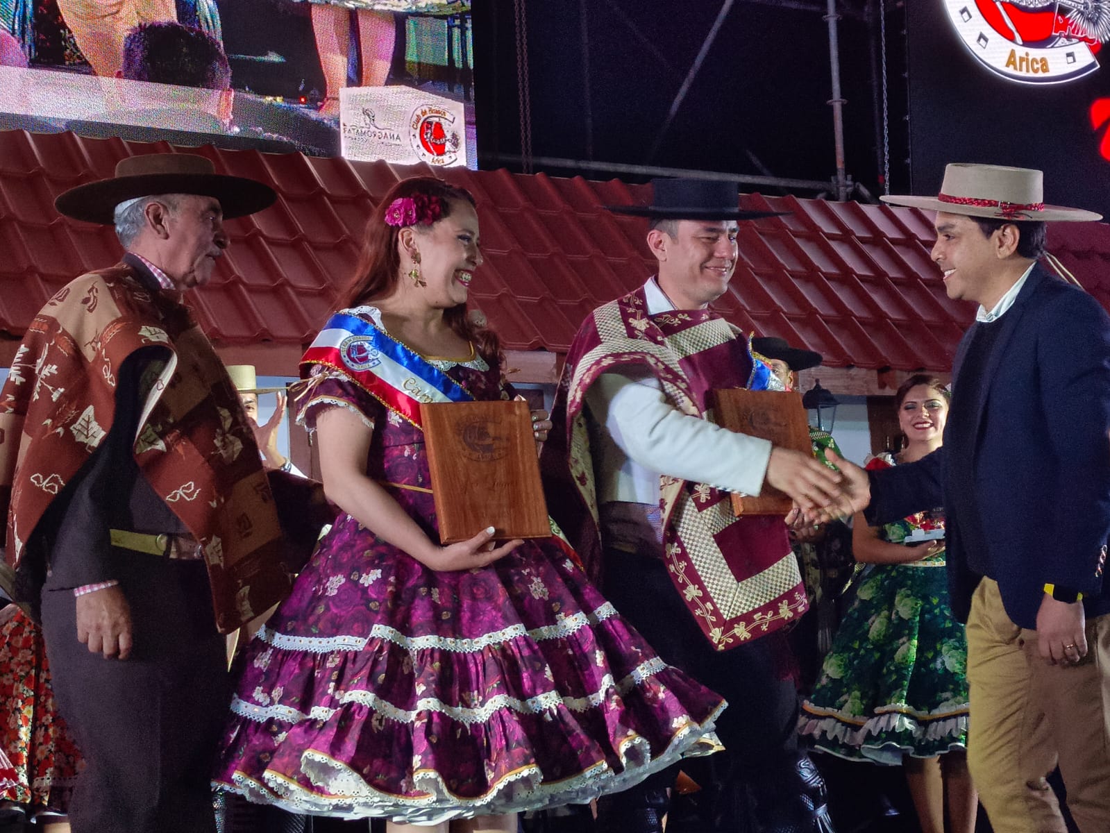 Pareja de la región de La Araucanía  ganó el Campeonato Nacional de Cueca de Arica