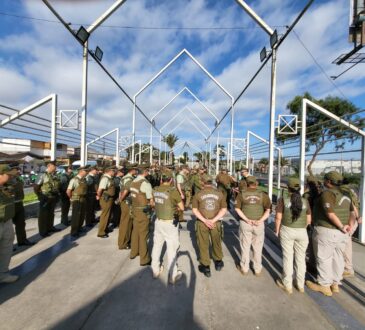 Con 32 detenidos terminó ronda policial preventiva de Carabineros