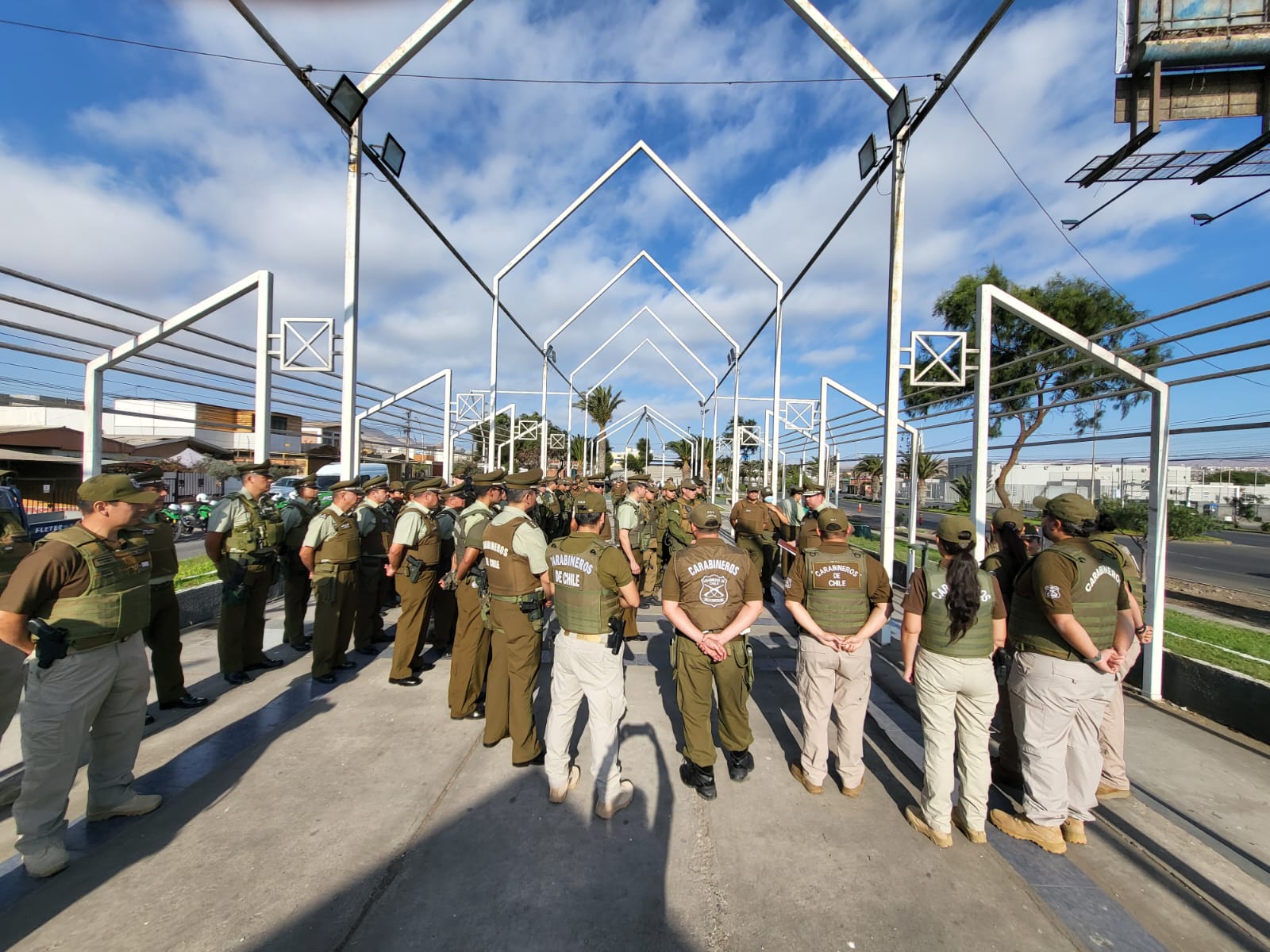 Con 32 detenidos terminó ronda policial preventiva de Carabineros