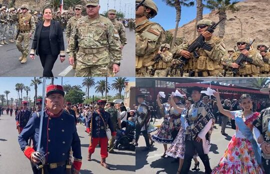 Patriótico 7 de Junio en Arica