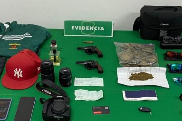 Tercer implicado en robo a mano armada cayó cuando ofrecía botín en redes sociales