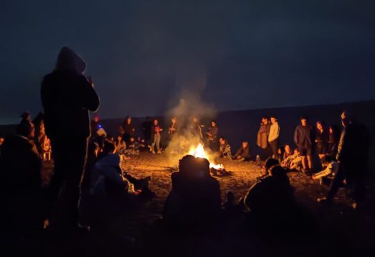 Pueblo quechua celebró el Inti Rayma en Las Maitas
