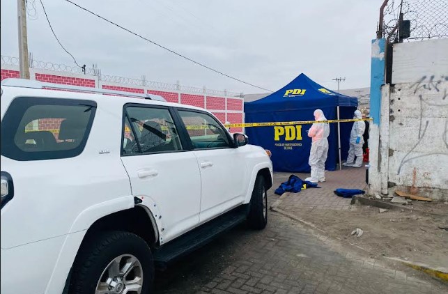 PDI investiga homicidio con arma de fuego en Arica