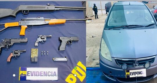 PDI capturó a “Los Corleone” terror de las Machas y los miradores del Morro