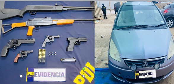PDI capturó a “Los Corleone” terror de las Machas y los miradores del Morro