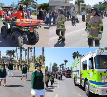 Bomberos recibió el apoyo de la comunidad al pie del Morro