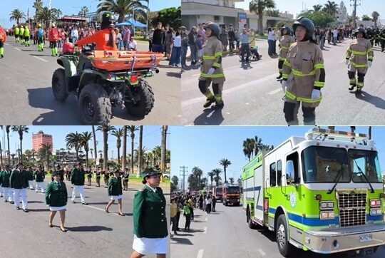 Bomberos recibió el apoyo de la comunidad al pie del Morro