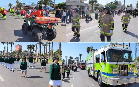 Bomberos recibió el apoyo de la comunidad al pie del Morro