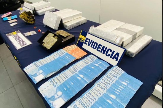 PDI Arica incautó drogas avaluadas en casi 400 millones de pesos