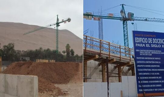 Seremi del Trabajo se reunió con trabajadores de constructora Cosal que paralizó obras en Arica