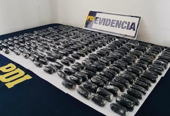 Narco al Guinness: Sorprendido en Cuya con 221 ovoides de ketamina en su estómago