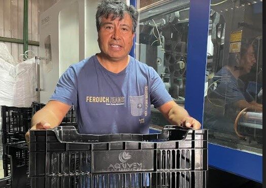 Se pensó y se hizo: A la familia se le ocurrió fabricar envases plásticos para enviar tomates al sur