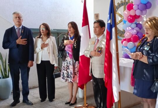 Encuentro de integración y amistad entre Chile y Perú