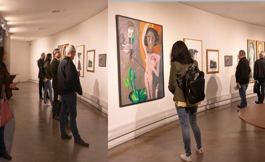 Exposición pictórica de alto nivel nacional abrió sus puertas a la comunidad en el Campus Saucache