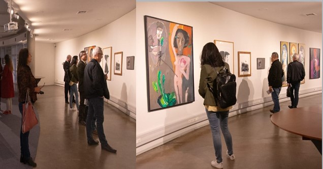 Exposición pictórica de alto nivel nacional abrió sus puertas a la comunidad en el Campus Saucache