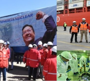 Desembarcaron en Arica primer reactor nuclear ruso para Bolivia y pocos se dieron cuenta