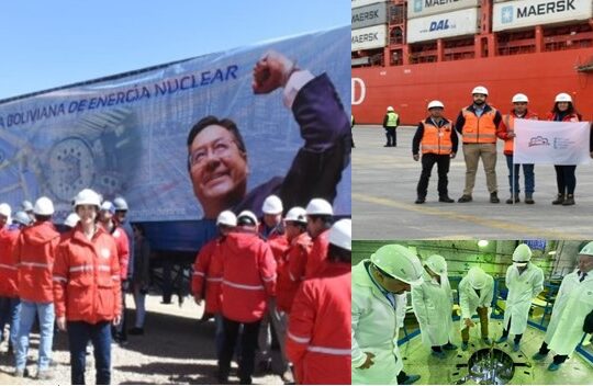 Desembarcaron en Arica primer reactor nuclear ruso para Bolivia y pocos se dieron cuenta