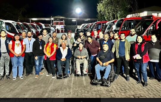 Taxibuseros tratan bien a personas con discapacidad y a los adultos mayores pero se puede un poquito más