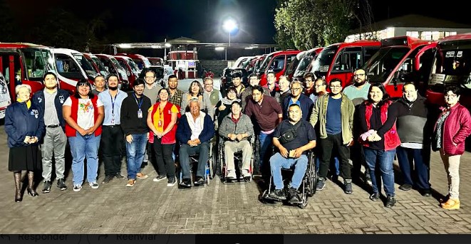 Taxibuseros tratan bien a personas con discapacidad y a los adultos mayores pero se puede un poquito más
