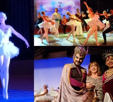 Exitosa presentación de El Lago de los Cisnes en el Centro Cultural (Ex Casino Arica)