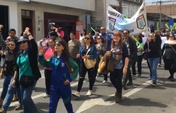 Profesores confirman que este jueves seguirá movilización en Arica