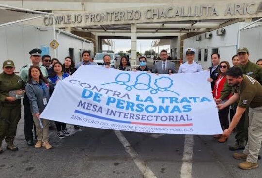 Intensa campaña en Complejo Fronterizo Chacalluta contra el delito de trata de personas