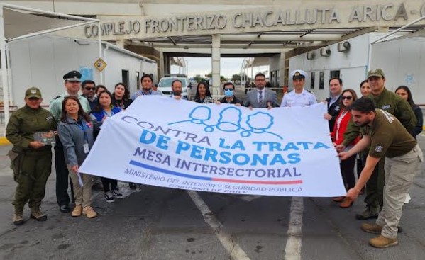 Intensa campaña en Complejo Fronterizo Chacalluta contra el delito de trata de personas