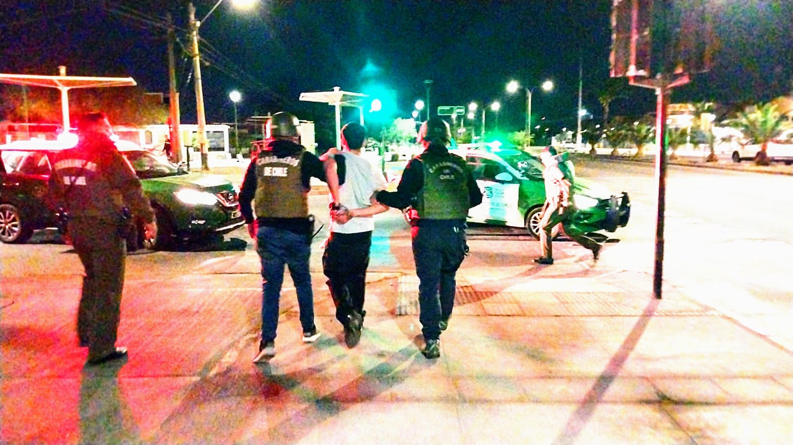 Carabineros captura a bandas violentas que asaltaban a los automovilistas en el borde costero