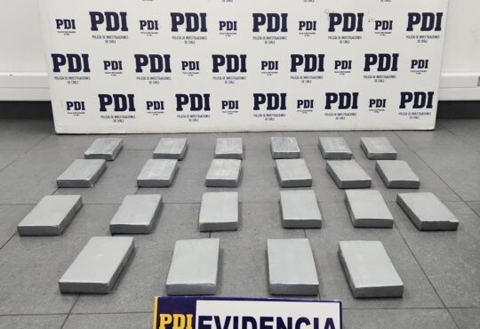 PDI Arica detuvo a imputado que intentó traficar  más de 46 mil dosis de cocaína