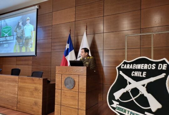 Cuenta de Carabineros: Decomisada una tonelada de drogas se atendieron 303.015 procedimientos