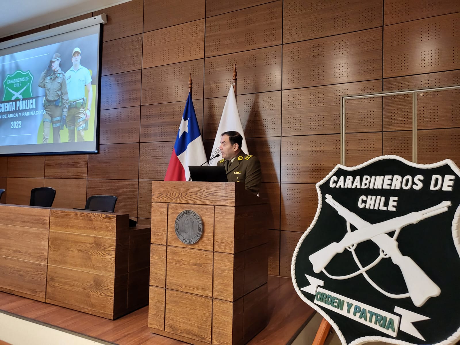 Cuenta de Carabineros: Decomisada una tonelada de drogas se atendieron 303.015 procedimientos