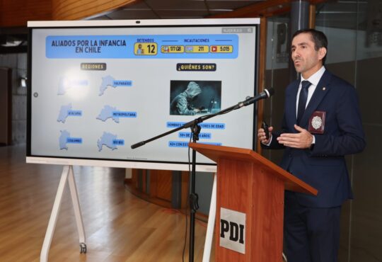 En seis regiones de Chile capturaron a 12 personas involucradas en delitos de pornografía infantil