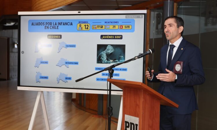 En seis regiones de Chile capturaron a 12 personas involucradas en delitos de pornografía infantil